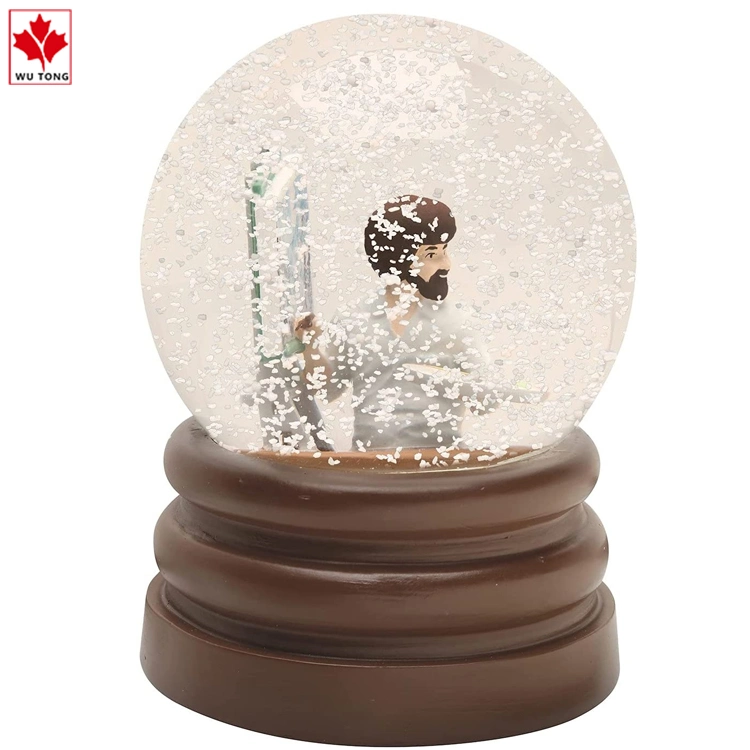 Custom Snow Globe Painting Fun, Glass and Resin Water Globe