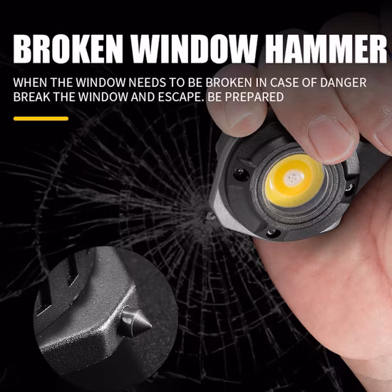 Lanternes de camping à énergie solaire rechargeables par USB, mini lampe de poche portable pour urgence, ouragan, extérieur Ci24206